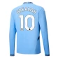 Prima Maglia Grealish Manchester City 2024/2025 Manica Lunga